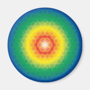 Crystal Mandala Magnet