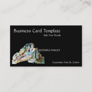 Crystal Mineral Bismuth Business Card