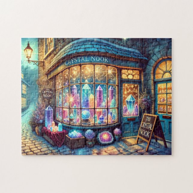 Crystal Nook Gemstone Shop Adventure Jigsaw Puzzle (Horizontal)