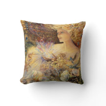 "Crystal of Enchantment" Throw Pillow