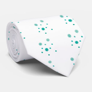 Crystal of snow tie