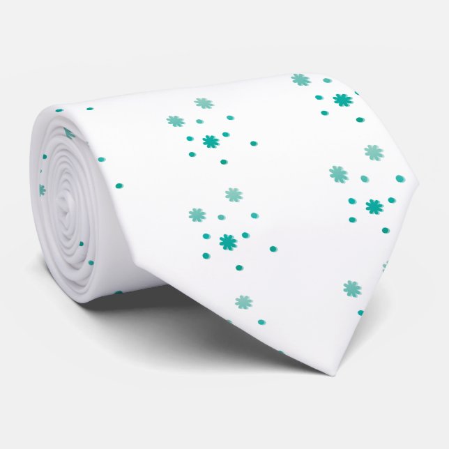 Crystal of snow tie (Rolled)