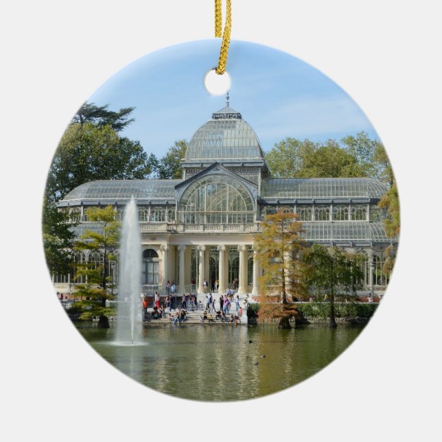 Crystal Palace, Madrid Ornament (Front)