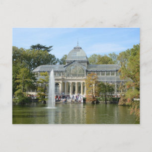 Crystal Palace, Madrid Postcard