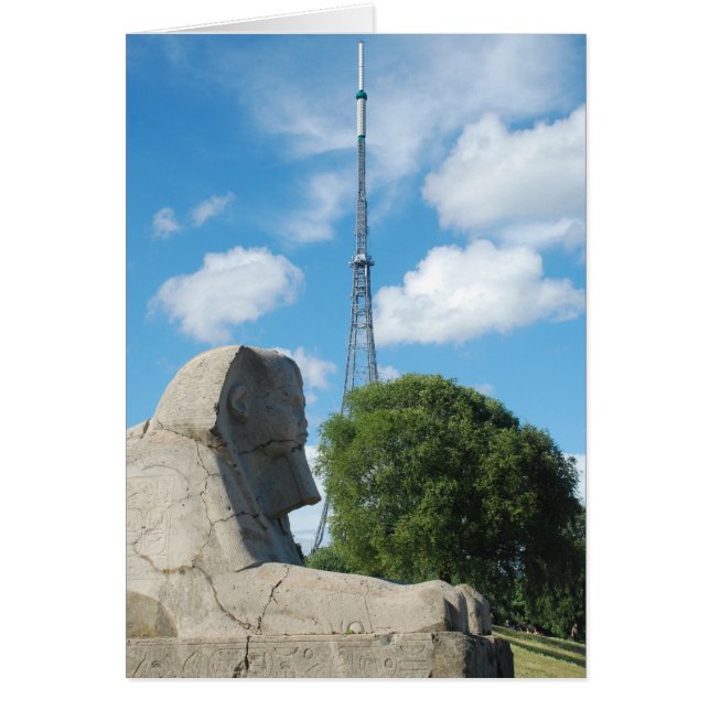 Crystal Palace Park Transmitter and Sphinx (Front)