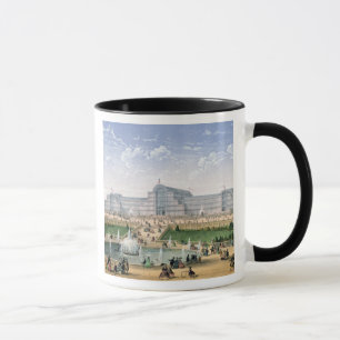 Crystal Palace, Sydenham, c.1862 (colour litho) Mug