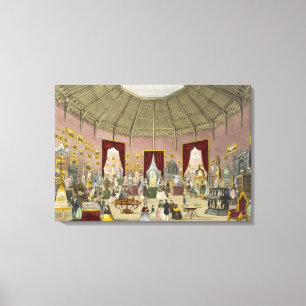 Crystal Palace, Zollverein Department, by Chavanne Canvas Print