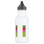 Crystal periodic table name water bottle (Left)