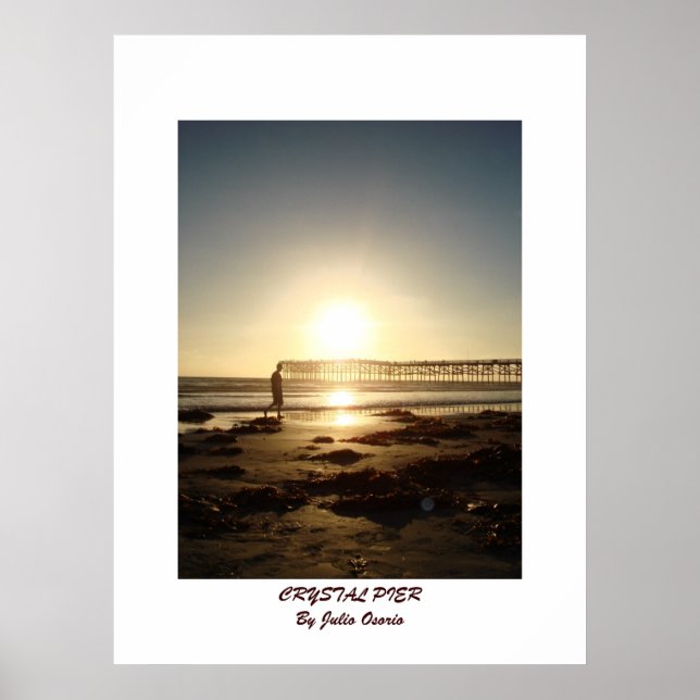 CRYSTAL PIER POSTER (Front)