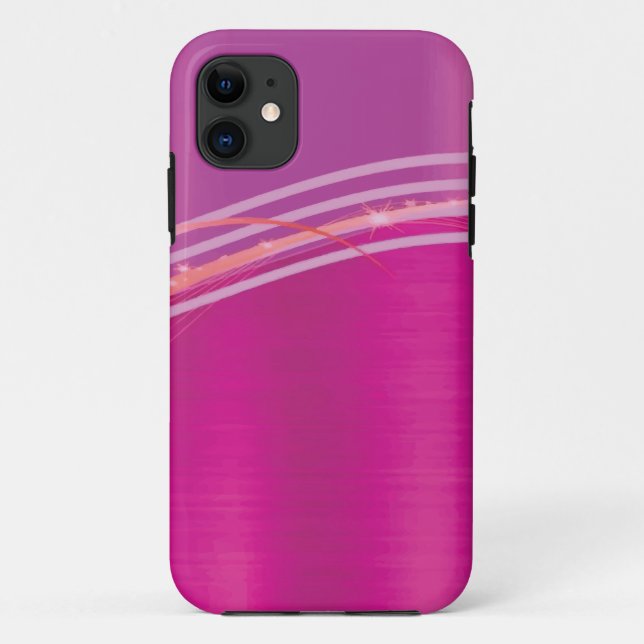 Crystal Pink Case-Mate iPhone Case (Back)