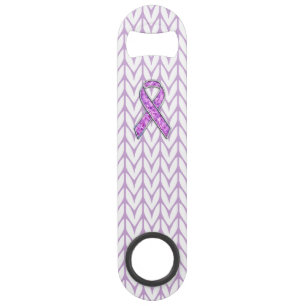 Crystal Pink Ribbon Awareness Knitting