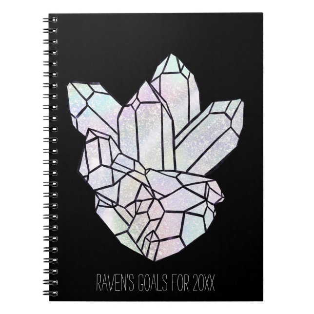 Crystal Points Goals Notebook (Front)