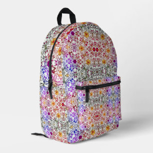 Crystal Printed Backpack