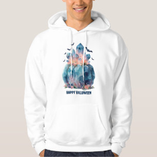 Crystal Pumpkin Halloween Hoodie