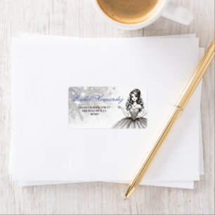 Crystal Quinceañera Girl Label