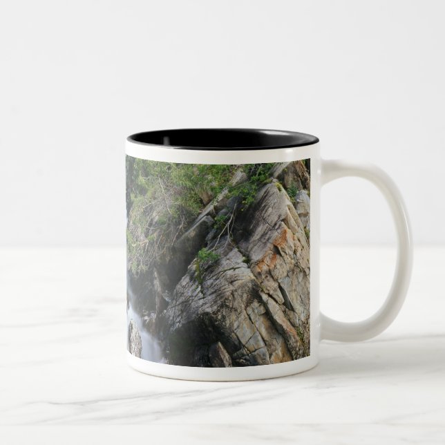 Crystal River, Gunnison National Forest, Two-Tone Coffee Mug (Right)