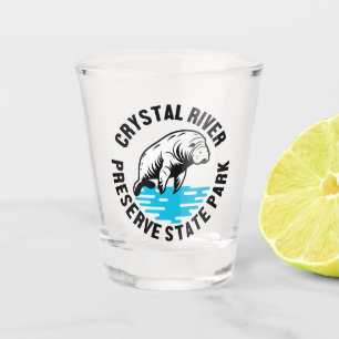 Crystal River Preserve State Park Shot Glass