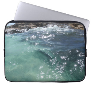 crystal sea laptop sleeve