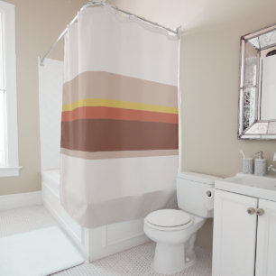 Crystal Ship Stripes Shower Curtain