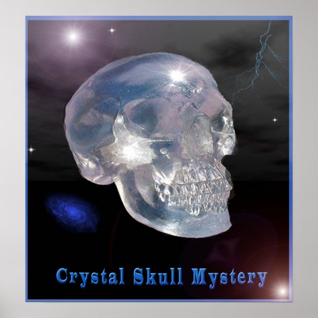 Crystal skull Mystery posters (Front)