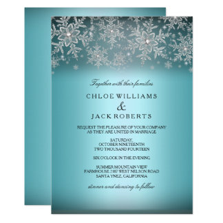 Zazzle Winter Wedding Invitations 10