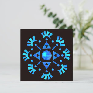 Crystal Snowflake  Card