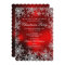 Crystal Snowflake Red Christmas Party Scall
