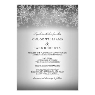 winter invitation templates