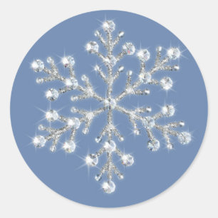 Crystal Snowflake Sticker