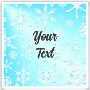 Crystal Snowflakes Pattern