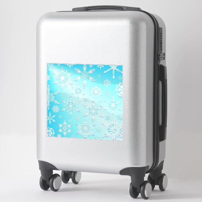 Crystal Snowflakes Pattern (Suitcase)