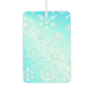 Crystal Snowflakes Pattern Car Air Freshener