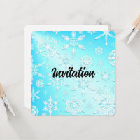 Crystal Snowflakes Pattern