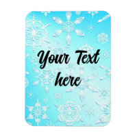 Crystal Snowflakes Pattern