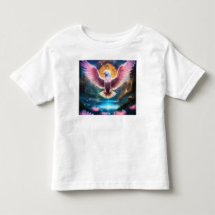 Crystal Soar: Symbolic Transformation Eagle Tee" Toddler T-Shirt