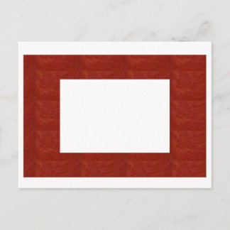 Crystal Stone Border: EDITABLE add text or image Postcard