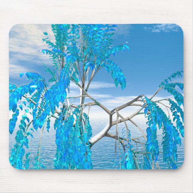Crystal Summer Tree Mouse Mat (Front)