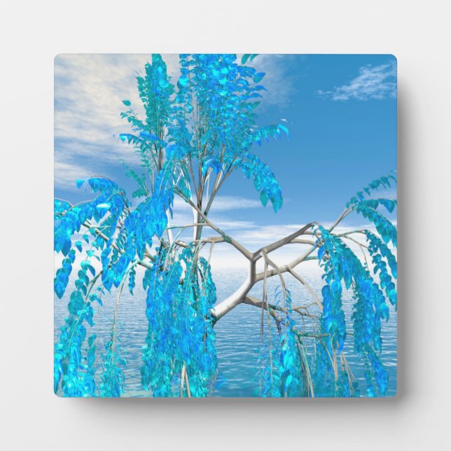 Crystal Summer Tree Plaque (Front)