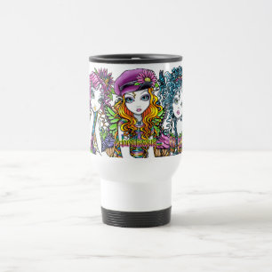 "Crystal, Sunny, Buttercup" Rainbow Fairy Mug