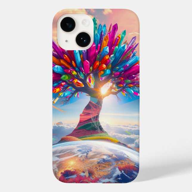 Crystal Sunrise Case-Mate iPhone Case (Back)