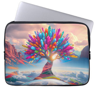 Crystal Sunrise Laptop Sleeve