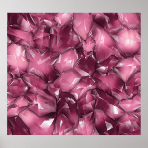 Crystal Texture Big Collection Seamless Poster