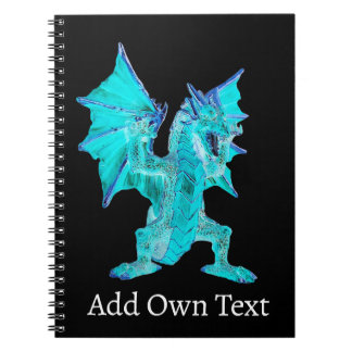 Crystal Tide Water Dragon Spirit Ethereal Realm  Notebook