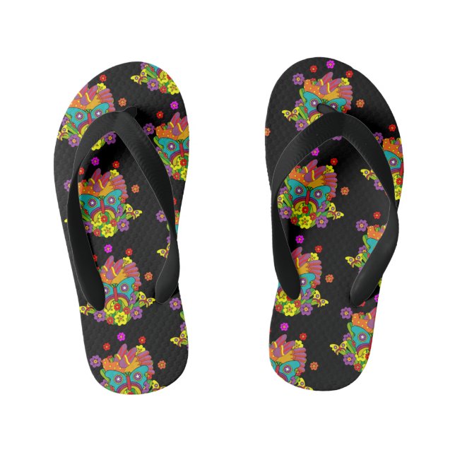 Crystal Tipps and Alistair Kid's Flip Flops (Footbed)