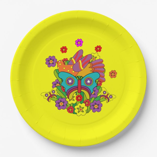 Crystal Tipps and Alistair Paper Plate (Front)