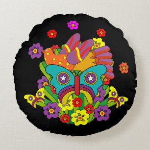 Crystal Tipps and Alistair Round Cushion