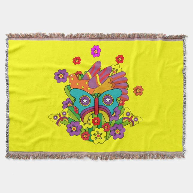 Crystal Tipps and Alistair Throw Blanket (Front)