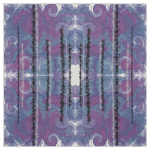 Crystal Towers over AJO Abstract  Fabric
