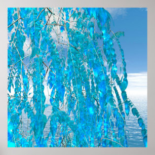 Crystal Tree Canopy Poster