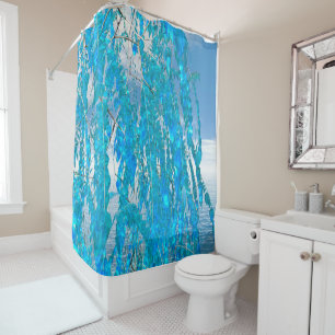 Crystal Tree Canopy Shower Curtain